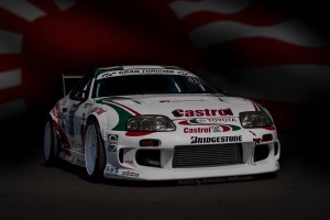 So schön kann tuning sein - Supra im Castrol Werks-Look der 90er Jahre. Picture (c) 2015 Sebastian Holländer