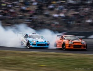 Autos beim Driften
